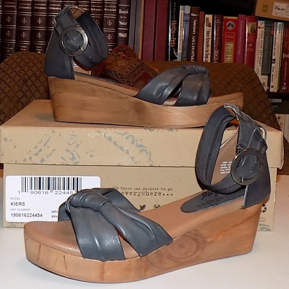 New Musse & Cloud Kiers black leather EU38 US7